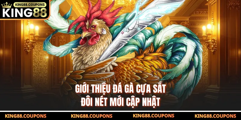 Giới thiệu đá gà cựa sắt đôi nét mới cập nhật
